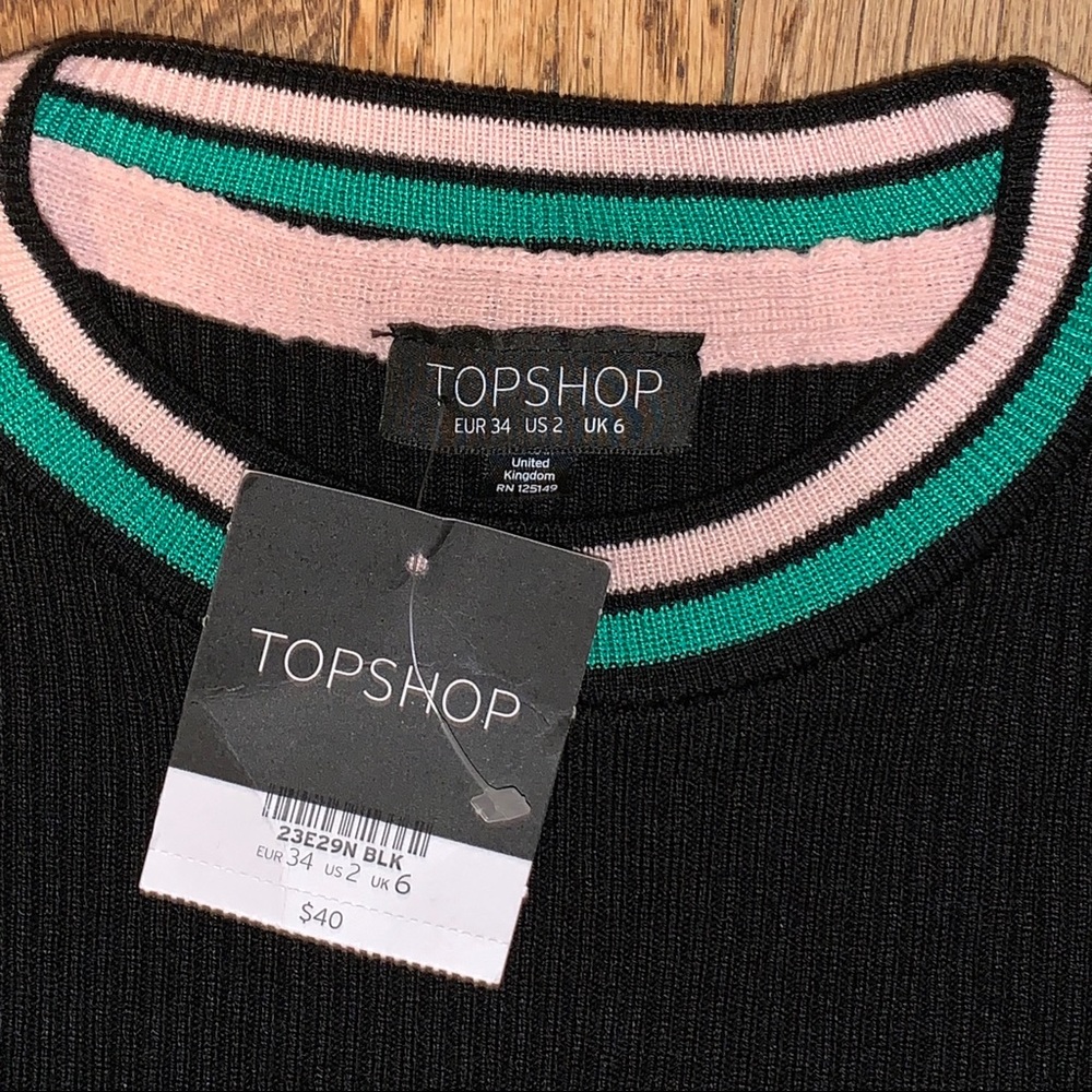 Topshop crop top